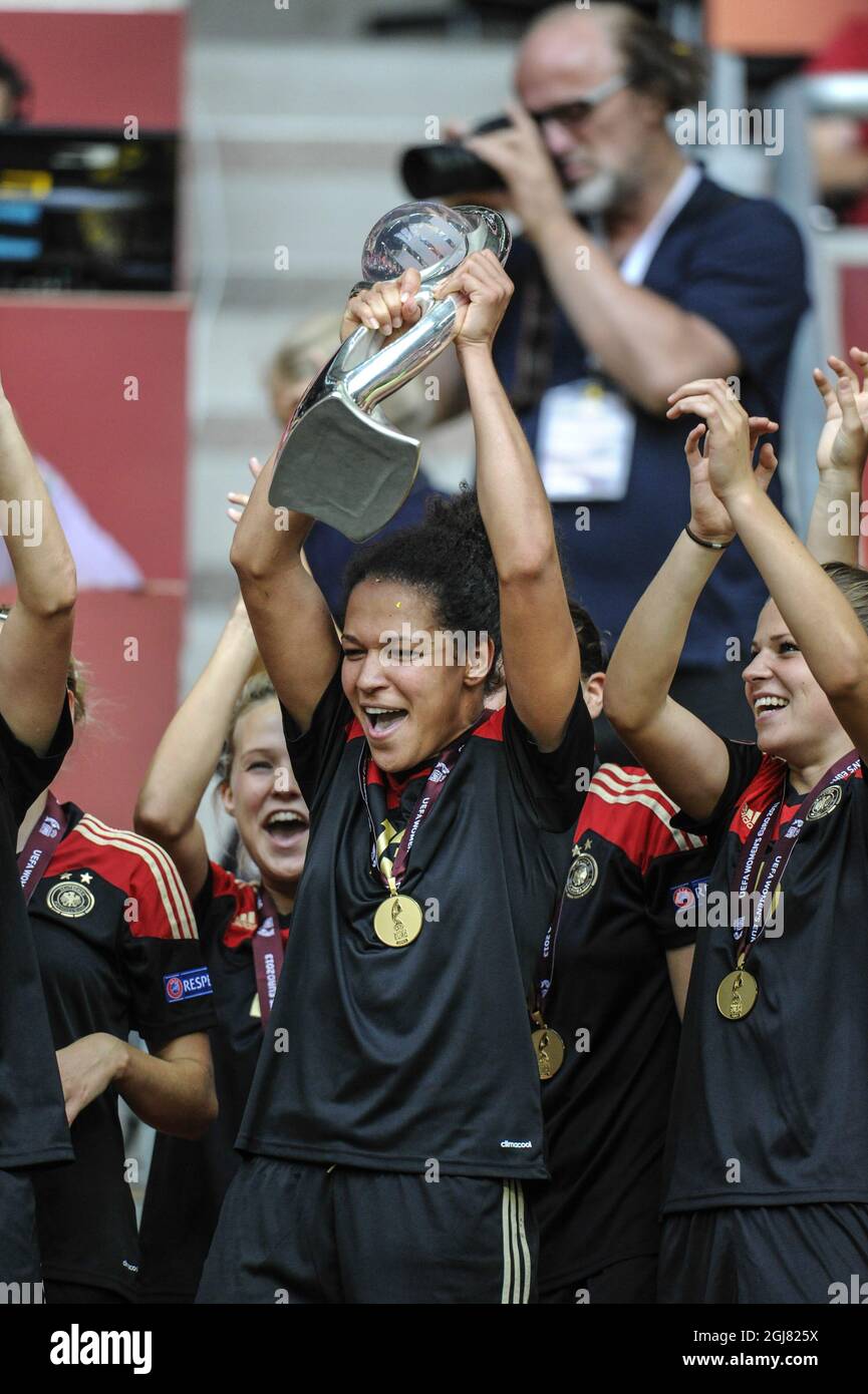 Uefa women's euro trophy hires stock photography and images Alamy