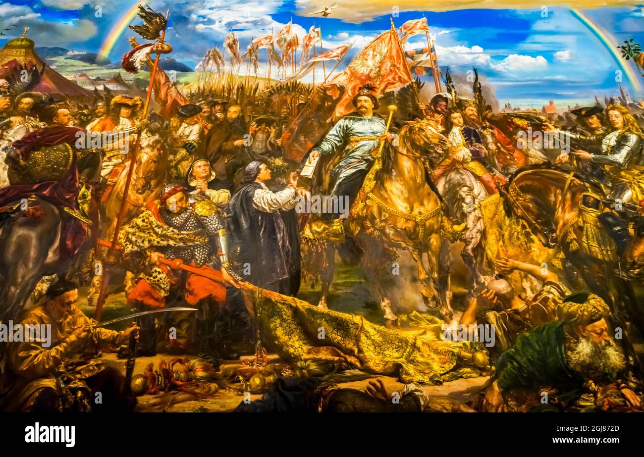 Vatican Museum 1683 Battle of Vienna Fresco Holy Roman Empire and Poles