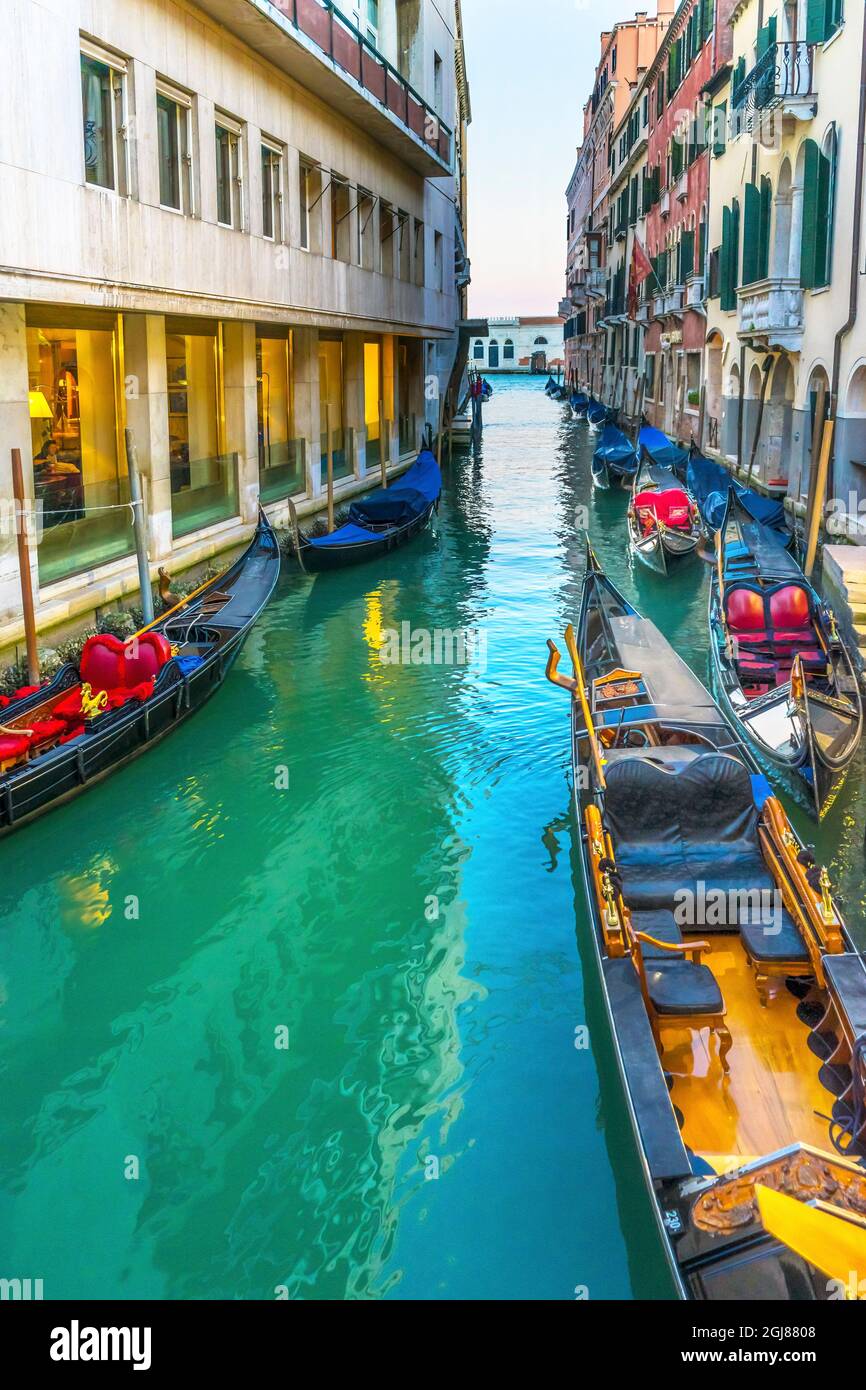 Colorful Gondolas High Resolution Stock Photography and Images - Alamy
