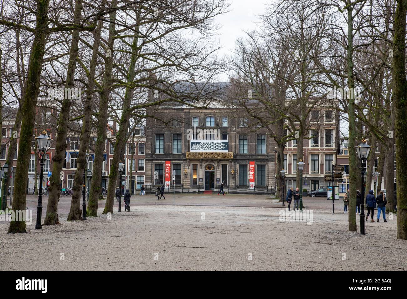 Europe, Netherlands, The Hague. M.C. Escher Museum exterior Stock Photo