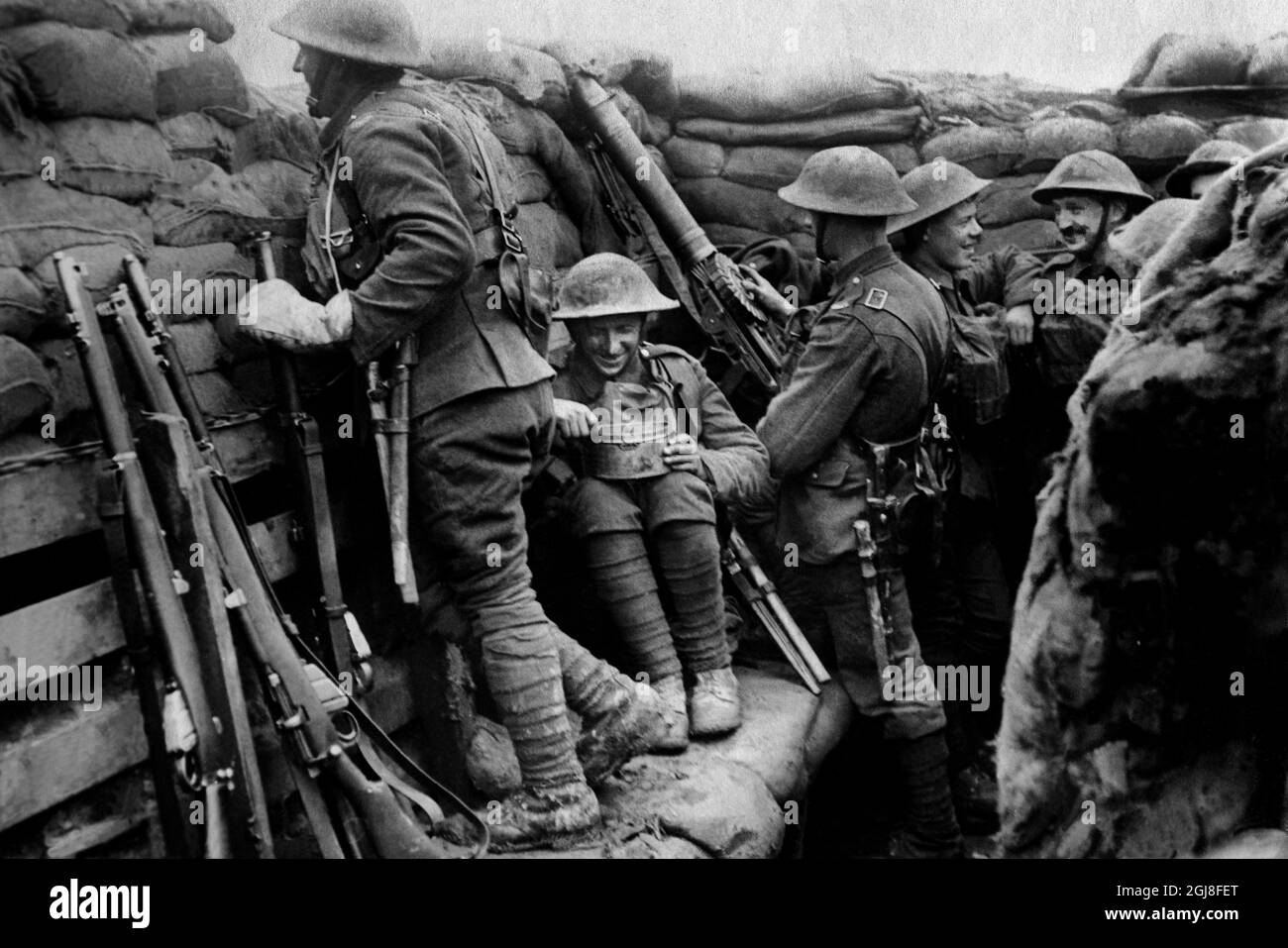 France world war i in trench hi-res stock photography and images - Alamy
