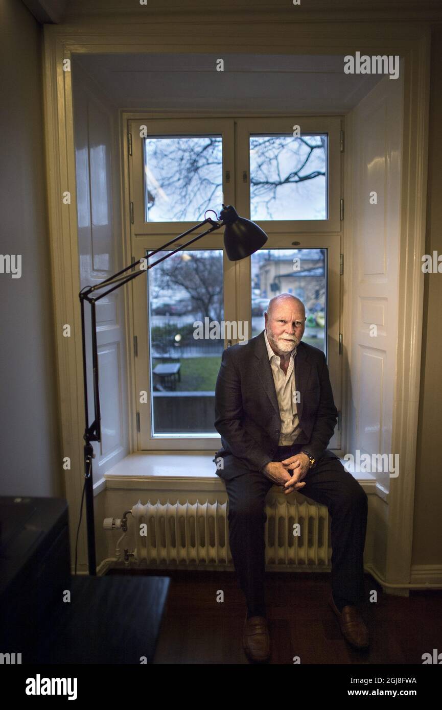 STOCKHOLM 20140409 Craig Venter is an American biologist, geneticists and entrepreneur. Foto Magnus Hallgren / DN / TT / Kod 3510  Stock Photo