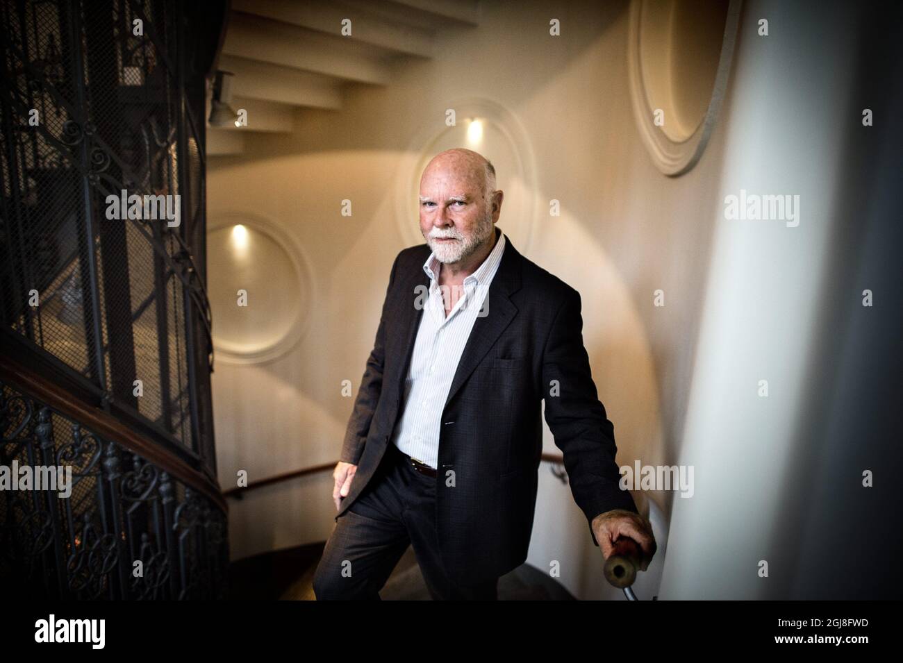 STOCKHOLM 20140409 Craig Venter is an American biologist, geneticists and entrepreneur. Foto Magnus Hallgren / DN / TT / Kod 3510  Stock Photo