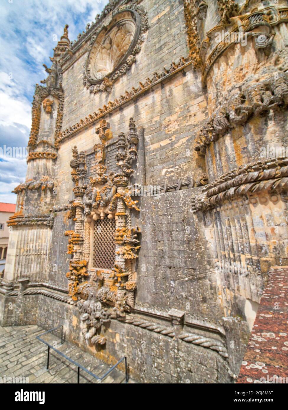 Portugal. The Convent of the Order of Christ (Convento de Cristo Stock ...