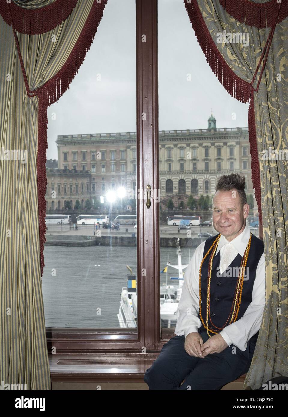 STOCKHOLM 20140826 Opera director Peter Sellars, Polar Prize Winner Foto Magnus Hallgren / DN / TT / Kod 3510  Stock Photo