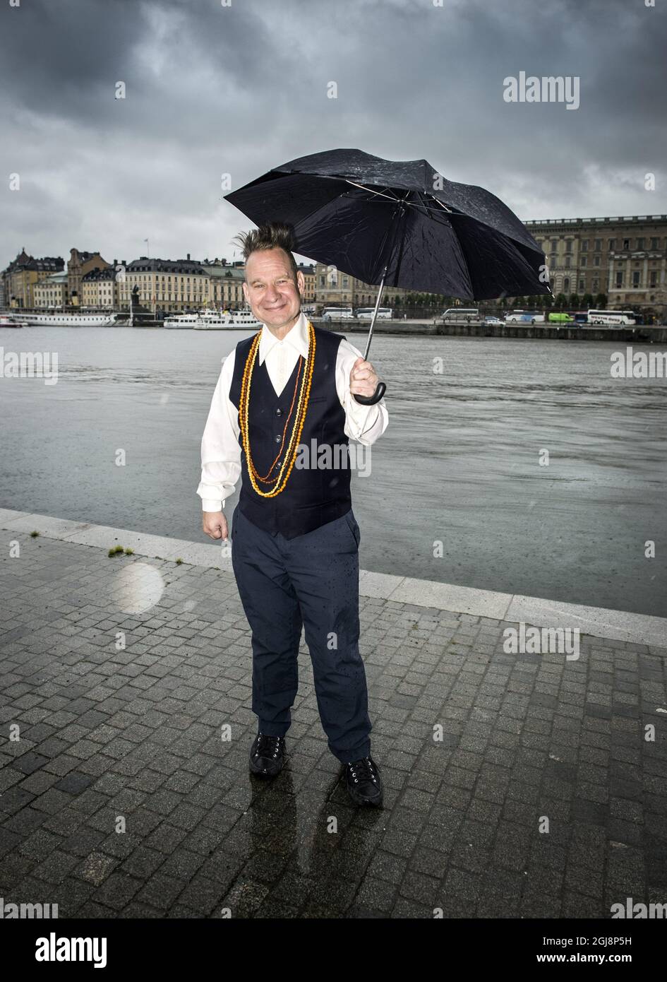 STOCKHOLM 20140826 Opera director Peter Sellars, Polar Prize Winner Foto Magnus Hallgren / DN / TT / Kod 3510  Stock Photo
