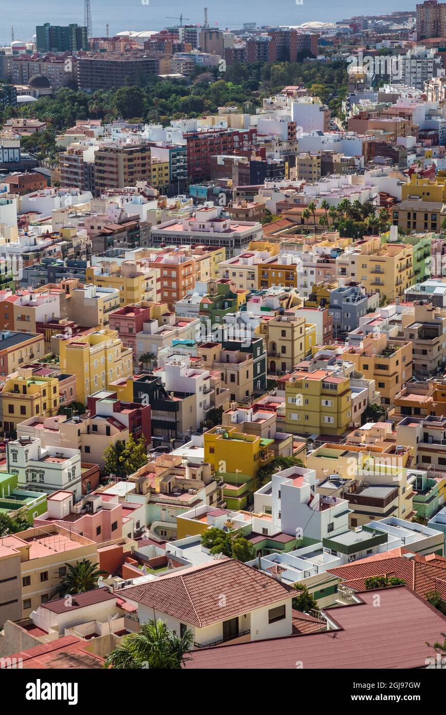 Spain, Canary Islands, Tenerife Island, Santa Cruz de Tenerife ...