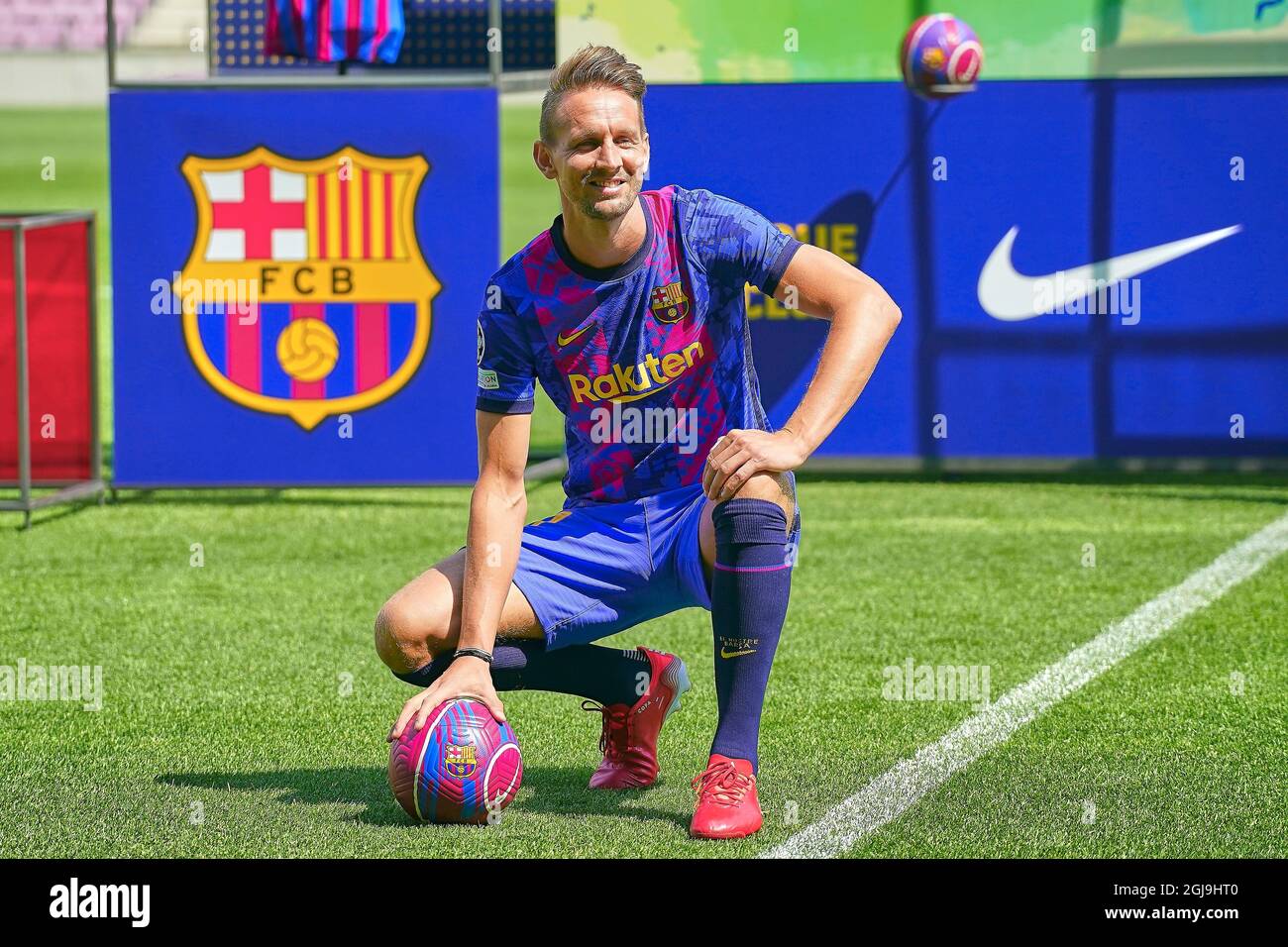 Luuk De Jong During His Presentation As Fc Barcelona New Player At Camp Nou Stadium On September 9 21 In Barcelona Spain Photo By Sergio Ruiz Pressinphoto Stock Photo Alamy