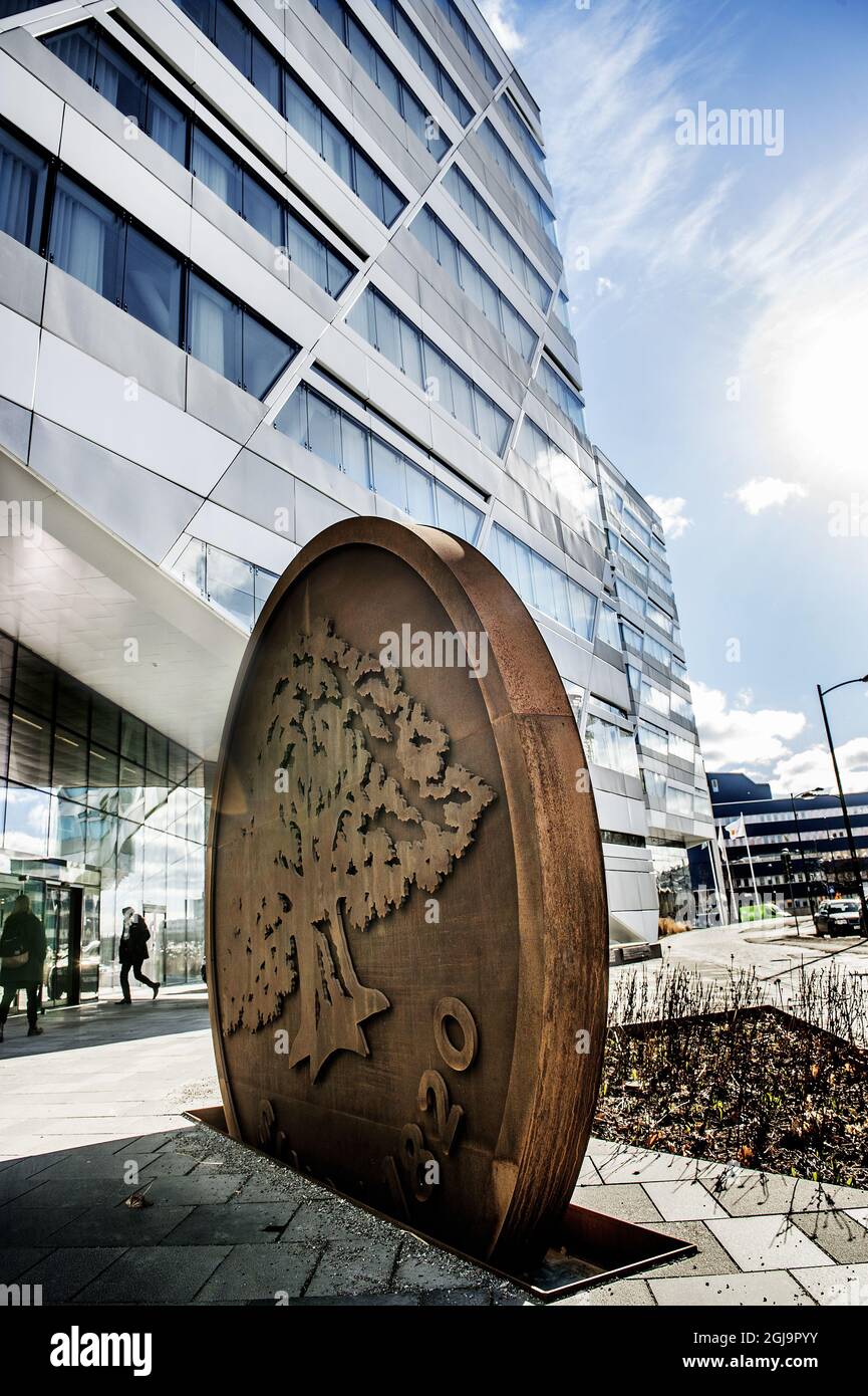 STOCKHOLM 2016-03-18 The Swedish bank Swedbank head office in Sundbyberg,  Stockholm, March 16, 2016. Foto: Tomas Oneborg / SvD / TT / Kod 30142 Stock  Photo - Alamy