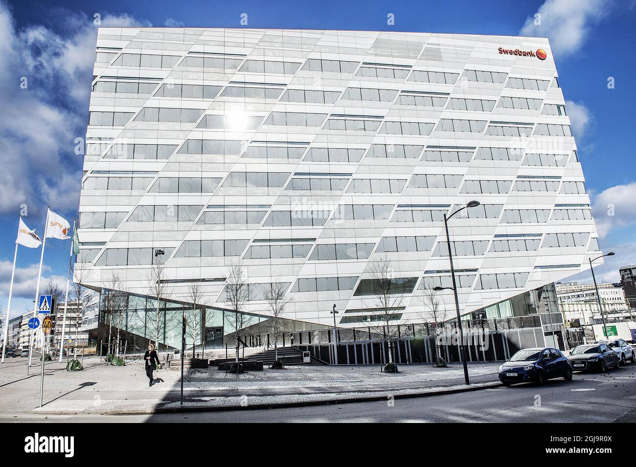 STOCKHOLM 2016-03-18 The Swedish bank Swedbank head office in Sundbyberg,  Stockholm, March 16, 2016. Foto: Tomas Oneborg / SvD / TT / Kod 30142 Stock  Photo - Alamy