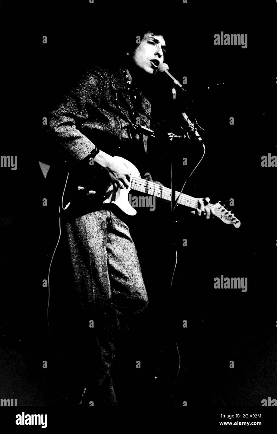 ARKIV 1966 - Bob Dylan, artist. Foto: Jacob Forsell Code: 14 COPYRIGHT ...