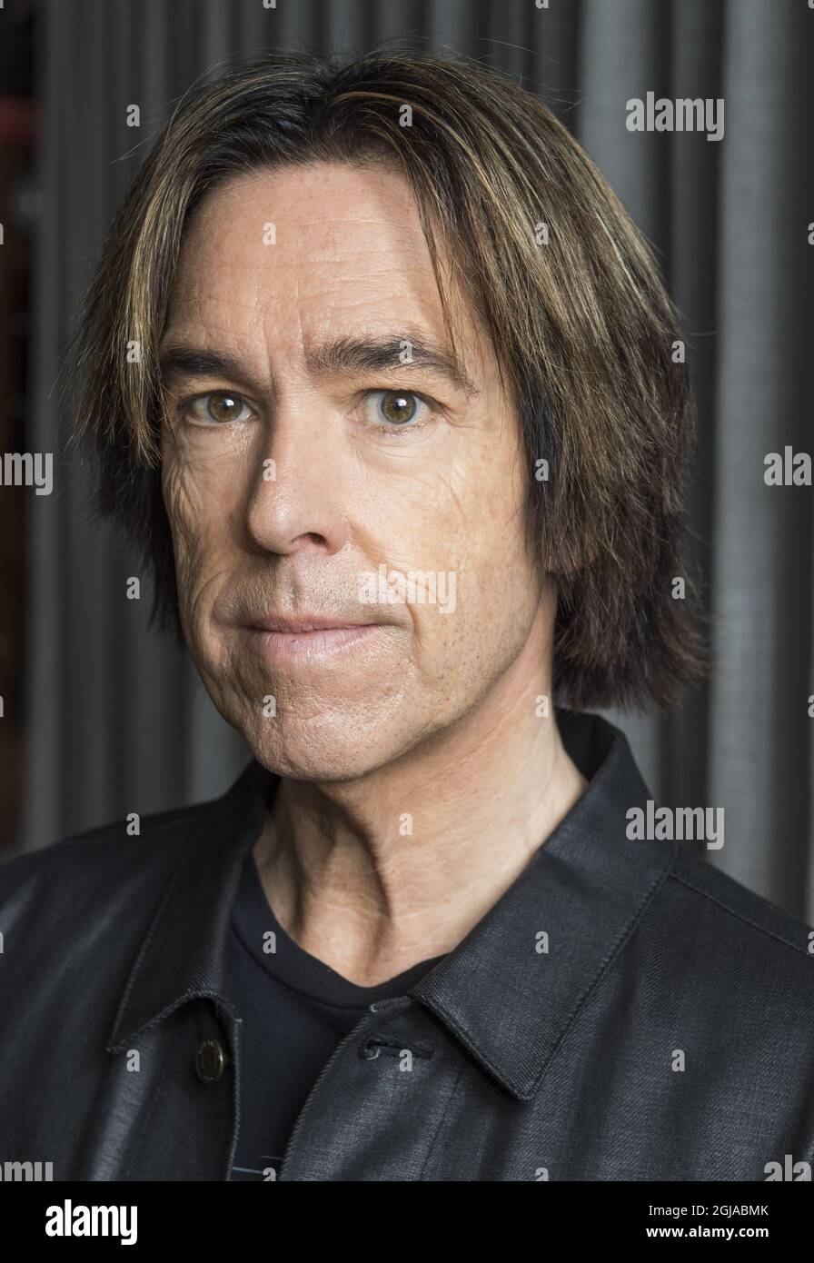 STOCKHOLM 20161121 Per Gessle, former Roxette-member, during a press  meeting in Stockholm,Sweden, November 21, 2016. Gessle is going on a  concert tour without the other half of the Roxette, Marie Fredriksson. Foto: