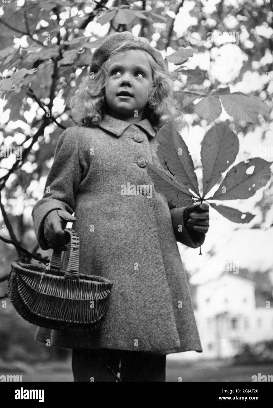 ARKIV HAGA 194210. Princess Birgitta of Sweden Foto: Nordisk rotogravyr / TT / Kod: 30011  Stock Photo