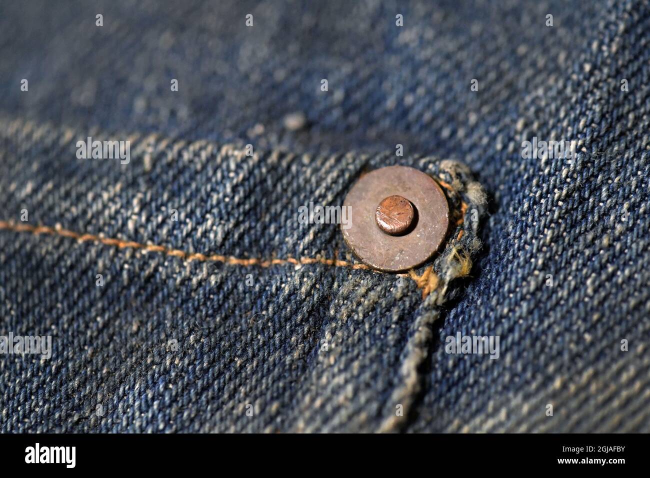 STOCKHOLM 20170111 Levis took out a patent in rivets 1873- 1890. Victor  Fredback of Stockholm, Sweden owns more than 400 vintage jeans and parts of  his vast collection will be displayed at