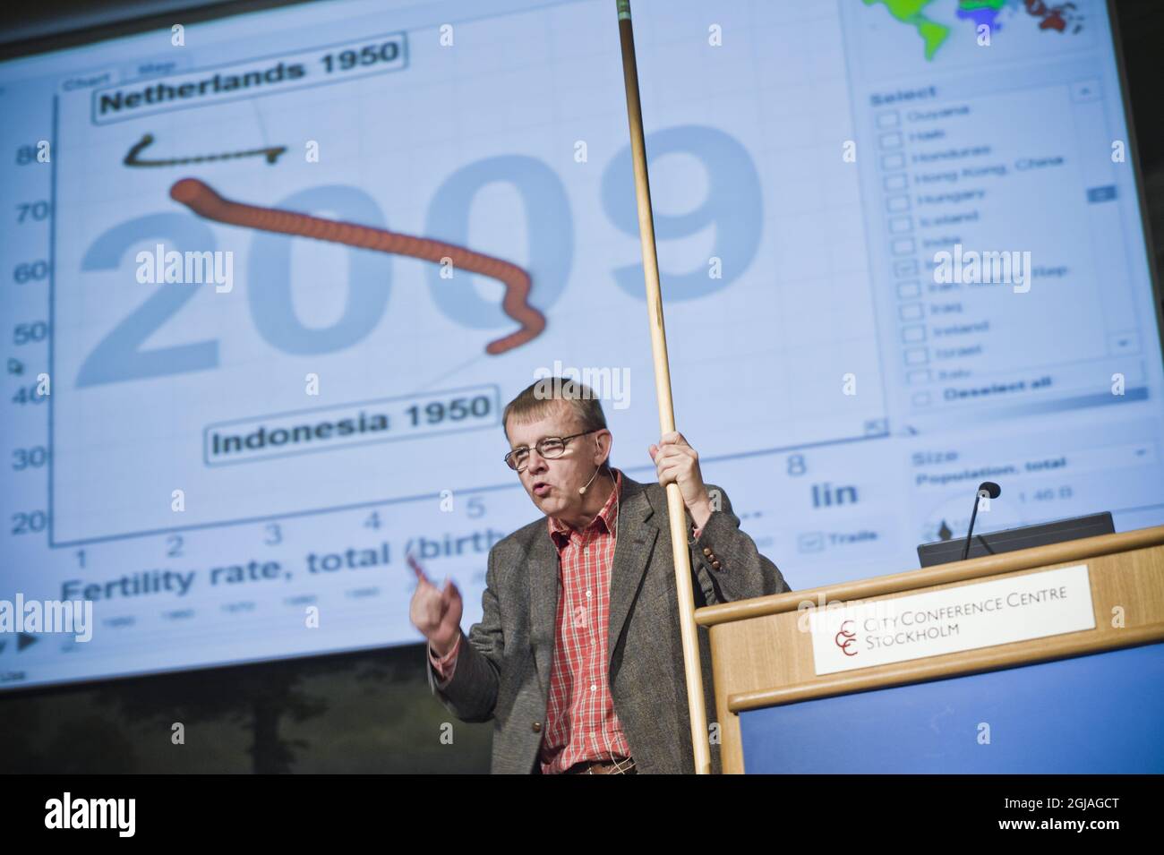 Hans Rosling, Speaker