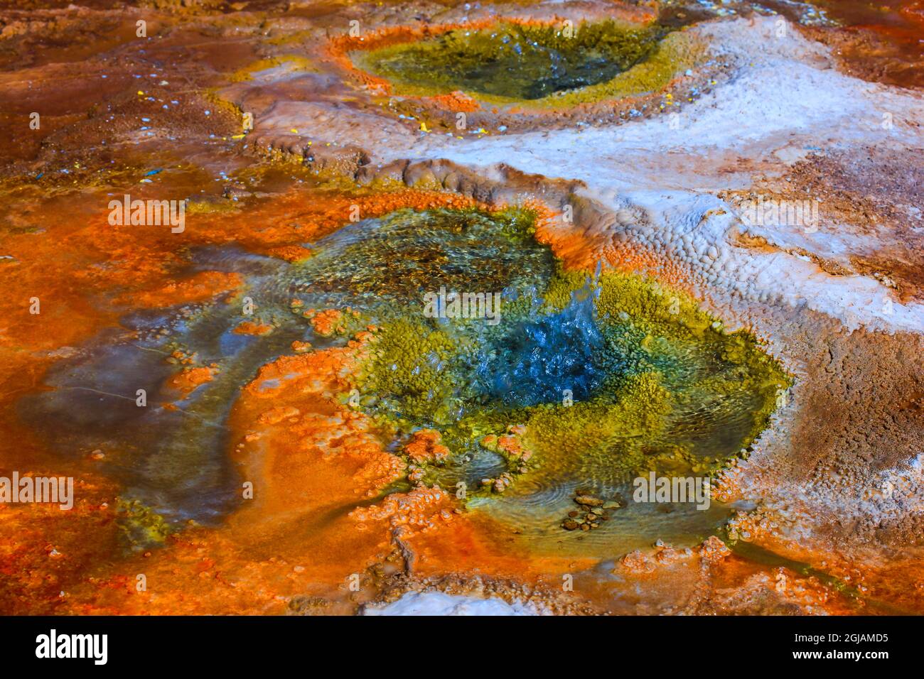 Located at 14,000 feet, El Tatio are the third largest geysers in the