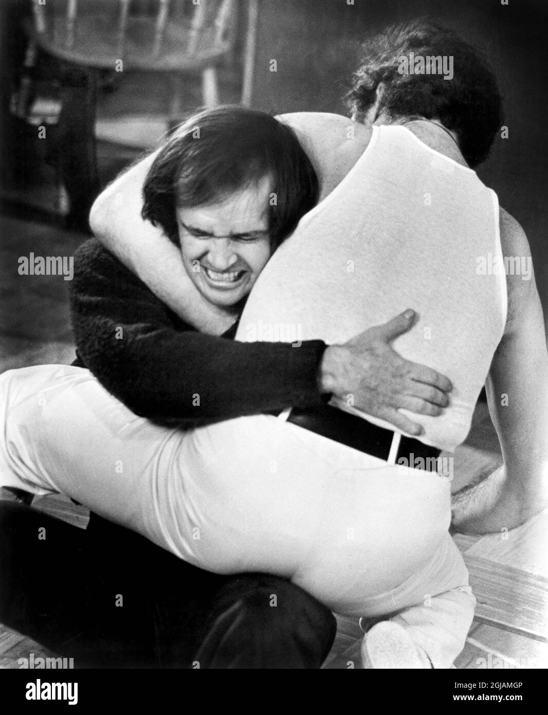 Jack Nicholson, on-set of the Film, 'Five Easy Pieces', Columbia Pictures, 1970 Stock Photo