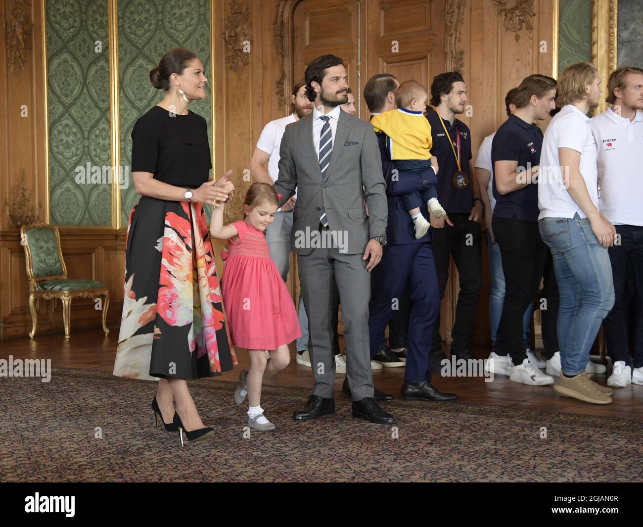 Swedish national ice hockey team hires stock photography and images