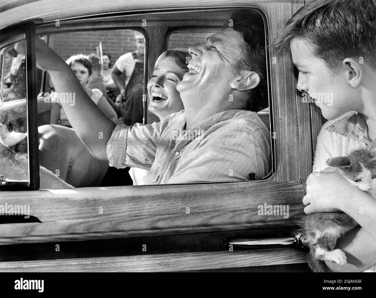 Andy Griffith, Patricia Neal, onset of the Film, "A Face in the Crowd