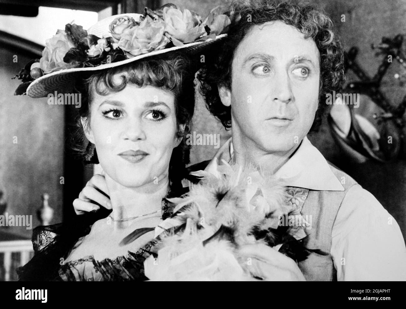 5963848 ADVENTURE OF SHERLOCK HOLMES' SMARTER BROTHER, from left, Madeline Kahn, Gene Wilder, 1975; © 20th Century Fox Film Corporation; Everett Collection; . Stock Photo