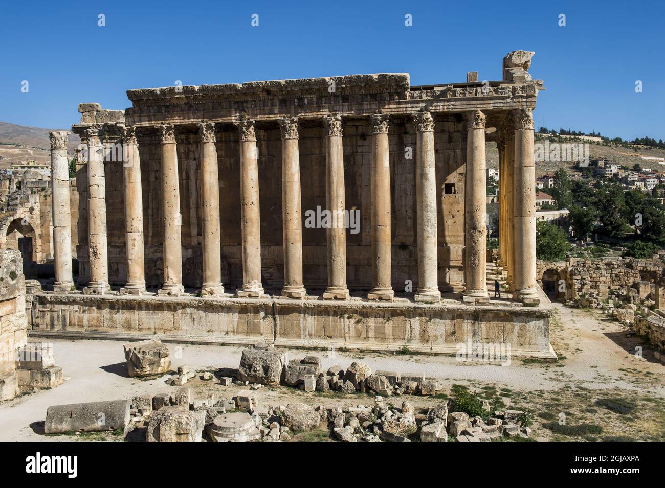 The Temple Of Bacchus In Baalbek In Lebanon Foto: Lars Pehrson / SvD ...