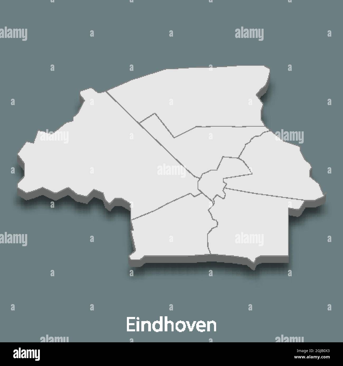 Map of eindhoven hi-res stock photography and images - Alamy