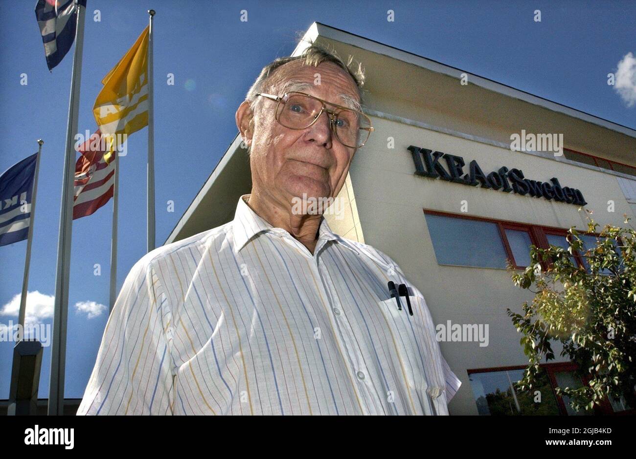 The owner and founder of the Swedish furniture manufacturer, Ingvar Kamprad  76, will soon retire and leave the company to his three sons, Kamprad said  in a rare interwiew in the Financial