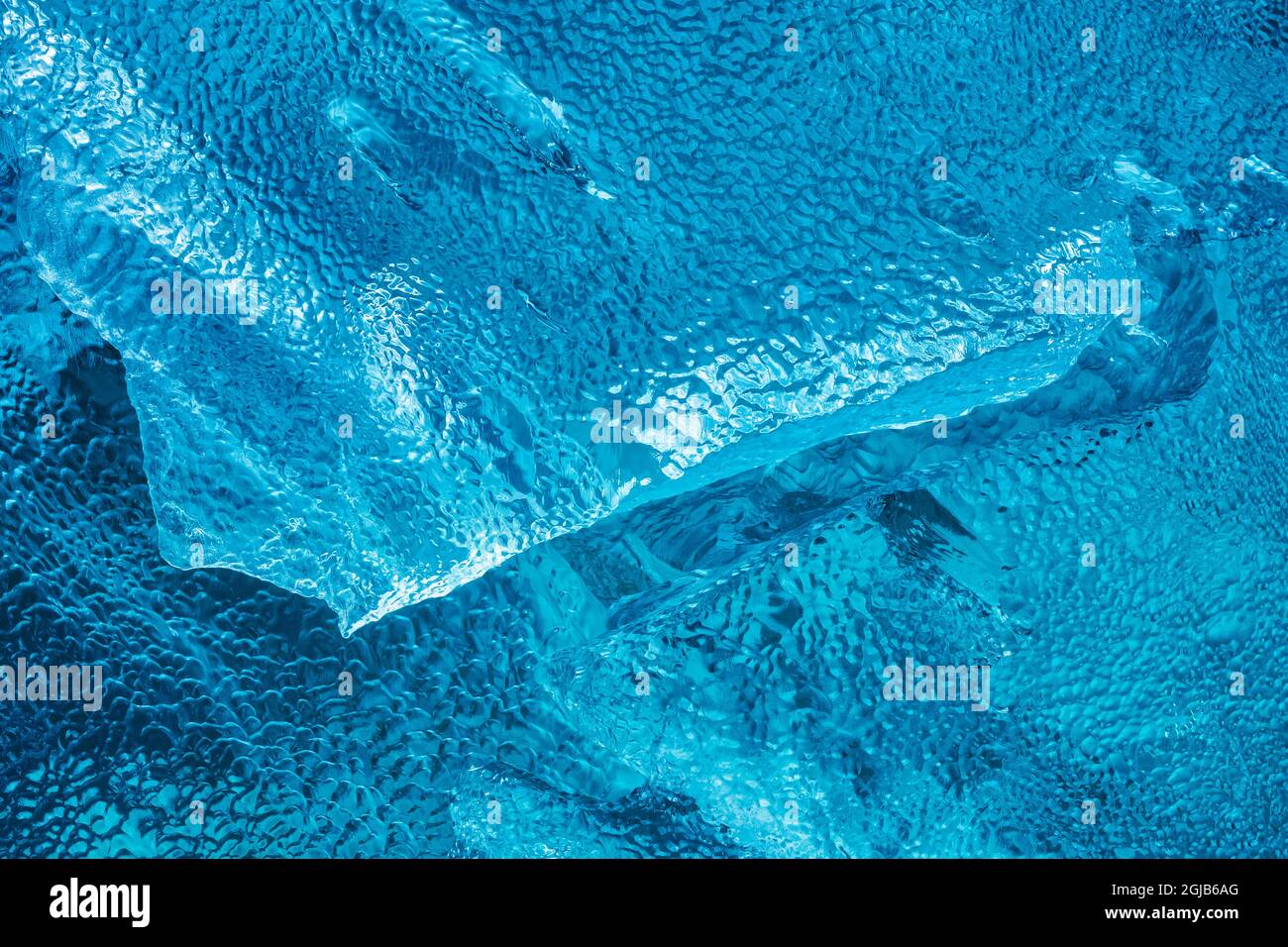 Glacial Ice No. 2 Stock Photo