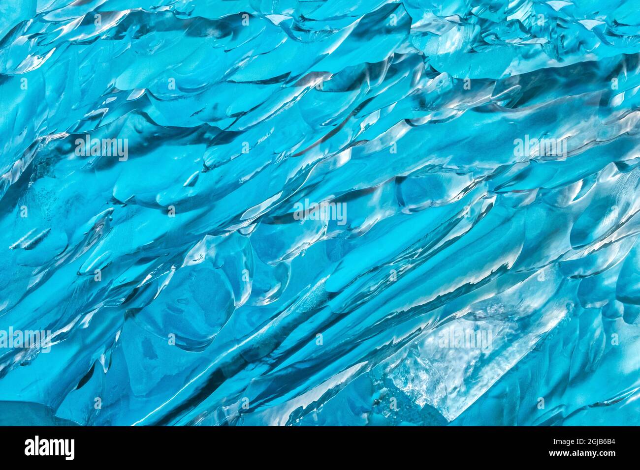 Glacial Ice No. 4 Stock Photo