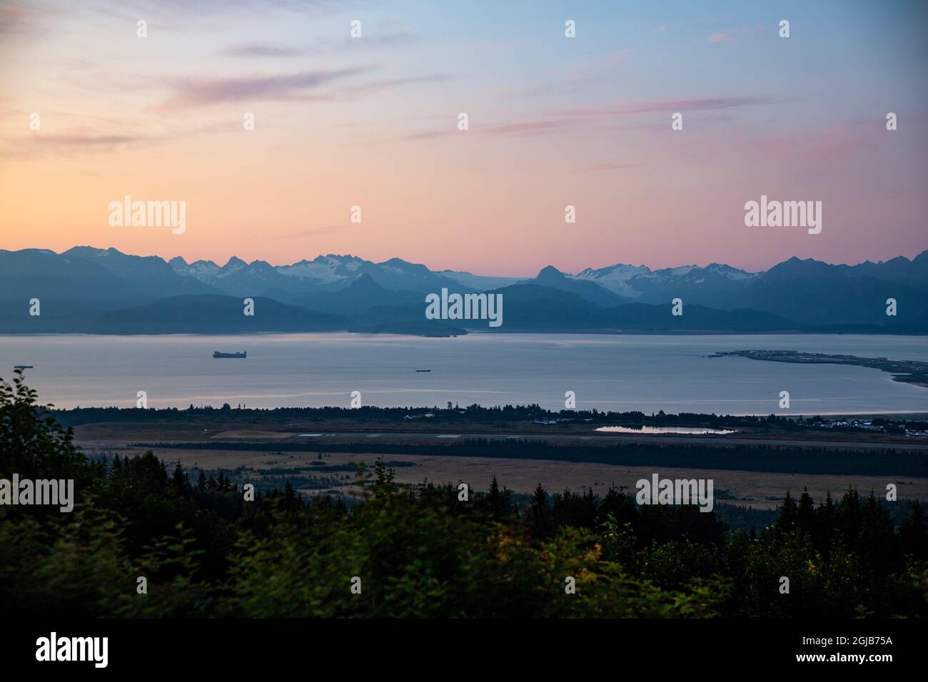 Homer, Alaska, Kachemak Bay, USA Stock Photo Alamy