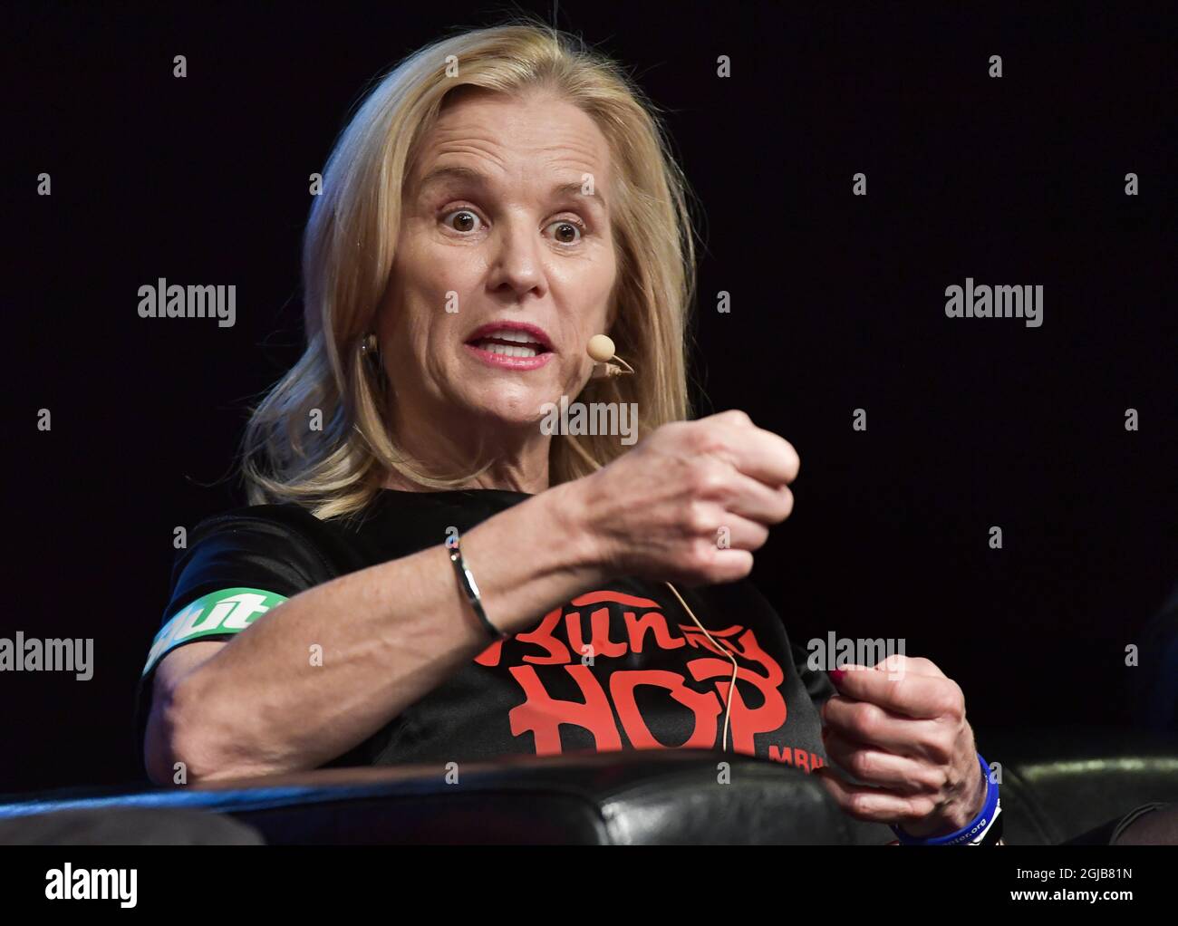 STOCKHOLM 20180202 ***FILE *** Kerry Kennedy, American human rights 
