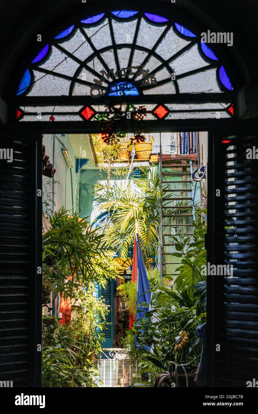 Beautiful scenery from the window Stock Photo - Alamy