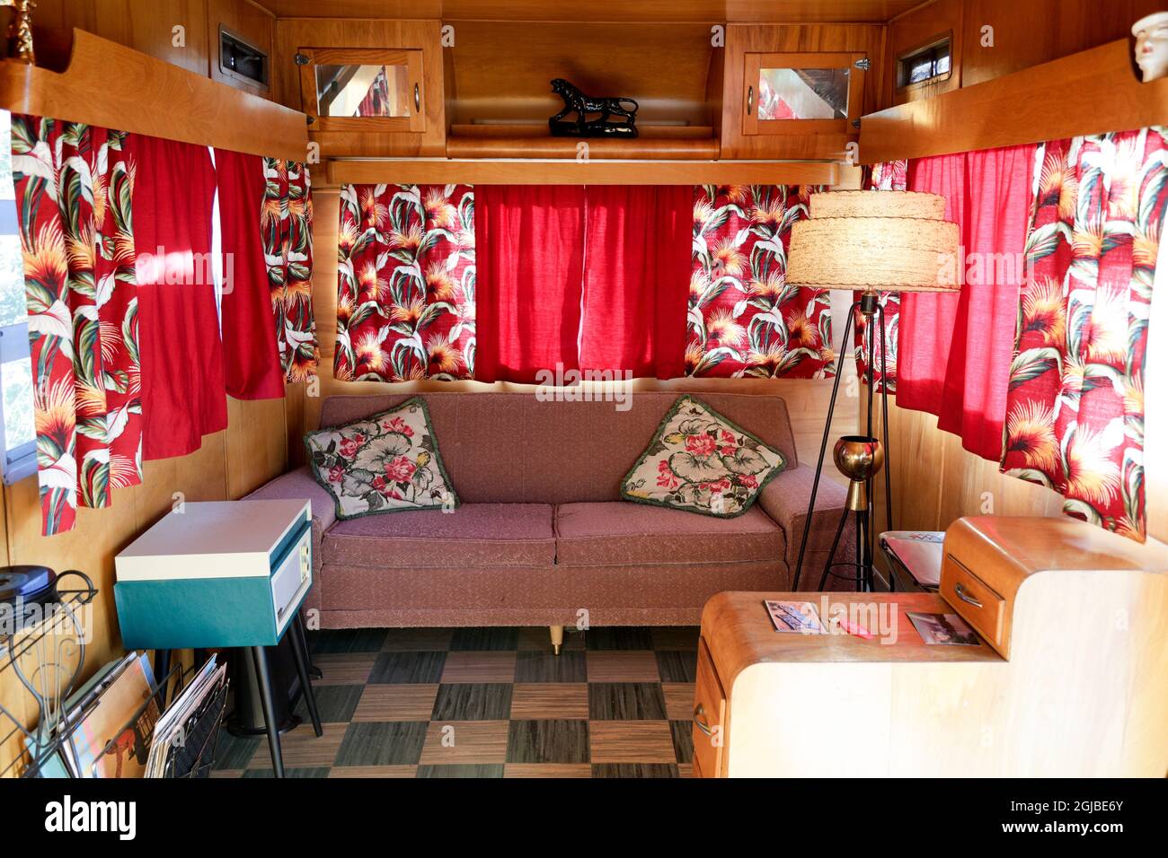 trailer park living room