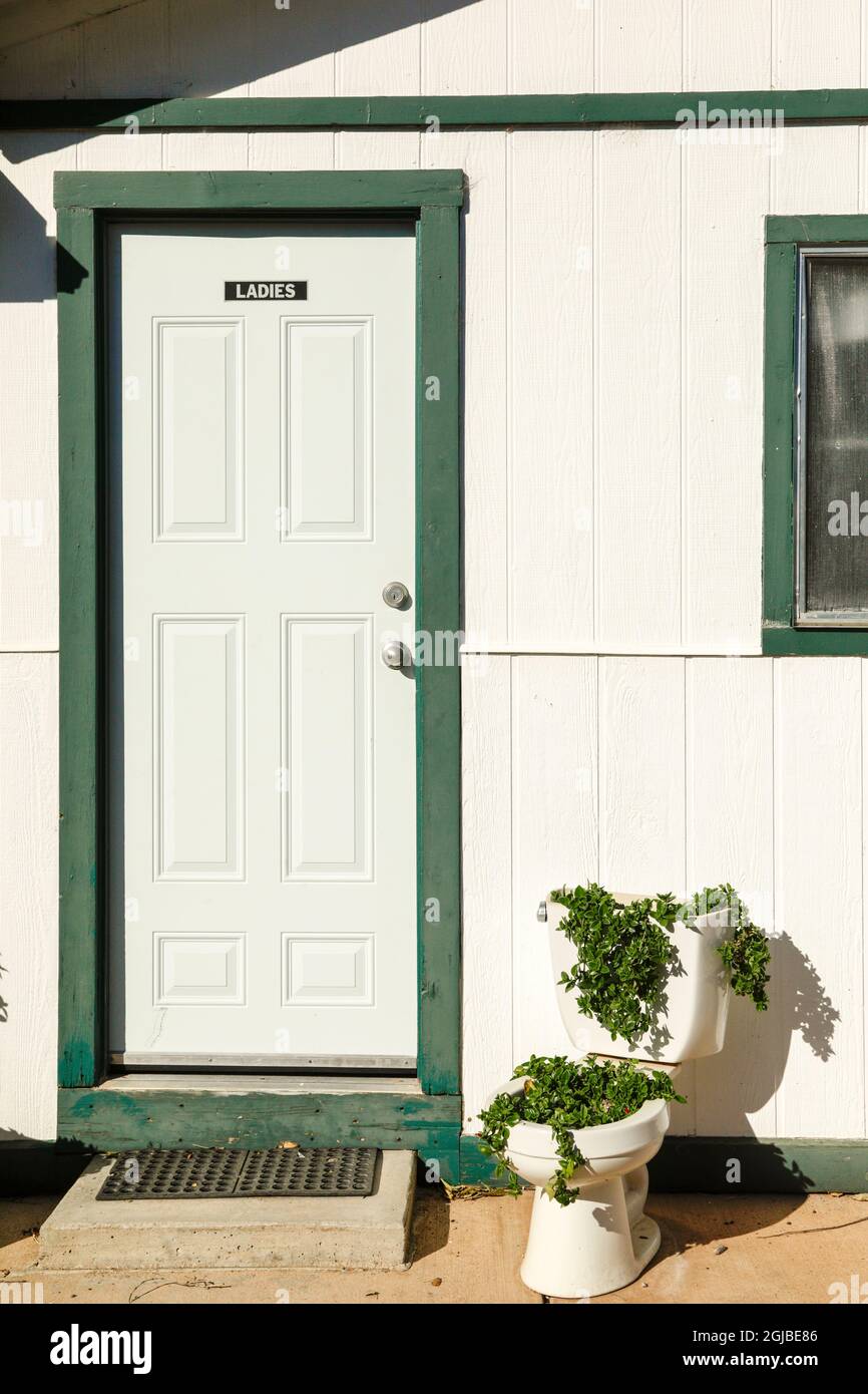 Bisbee, Arizona. Shady Dell vintage trailer park. A motel made up of a