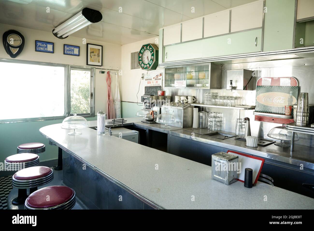 Bisbee, Arizona. Shady Dell vintage trailer park. A motel made up of a