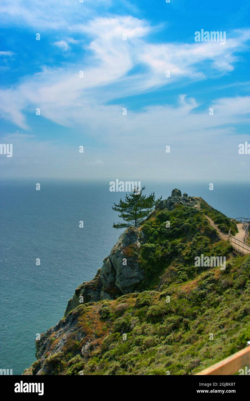 Coastal Marin Headlands, California, USA Stock Photo Alamy