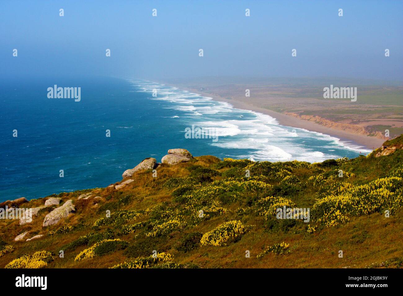 Coastal Marin Headlands, California, USA Stock Photo Alamy