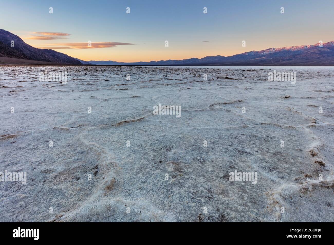 Badwater Basin in Death Valley National Park, California, USA Stock ...
