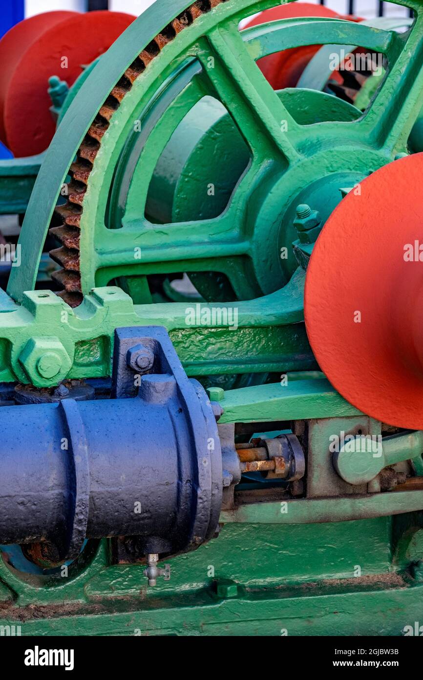 Steam Donkey Engine, San Francisco, California, USA Stock Photo - Alamy