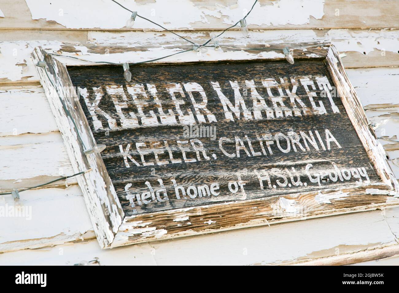 Keeler, California, USA. Living ghost town Stock Photo Alamy
