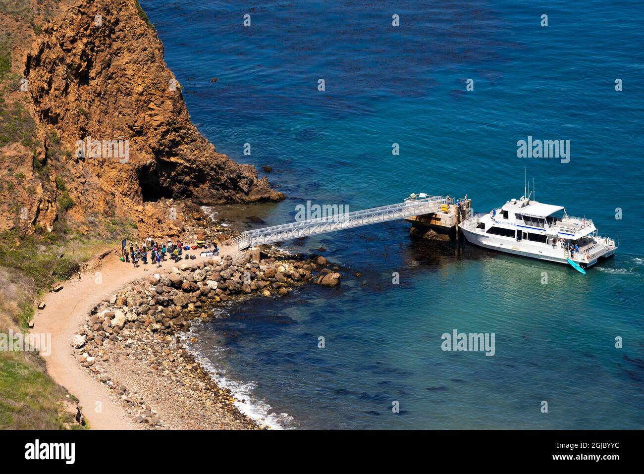 Island packers boat hi res stock photography and images Alamy