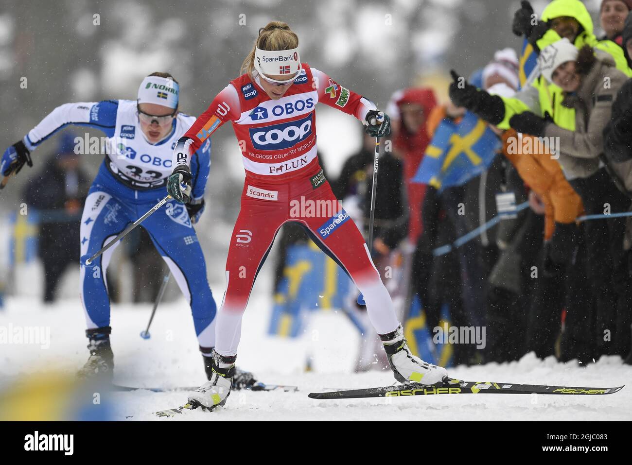 Norway's Therese Johaug, 2019 FIS World Nordic Ski Championships, Seefeld,  Austria Stock Photo - Alamy