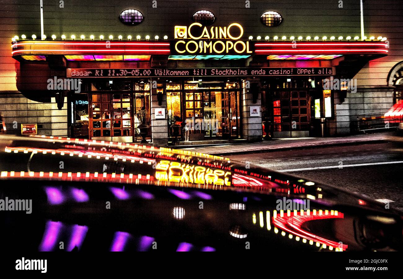 Casino Cosmopol in Stockholm Foto: Tomas Oneborg / SvD / TT / Kod: 30142  Stock Photo - Alamy