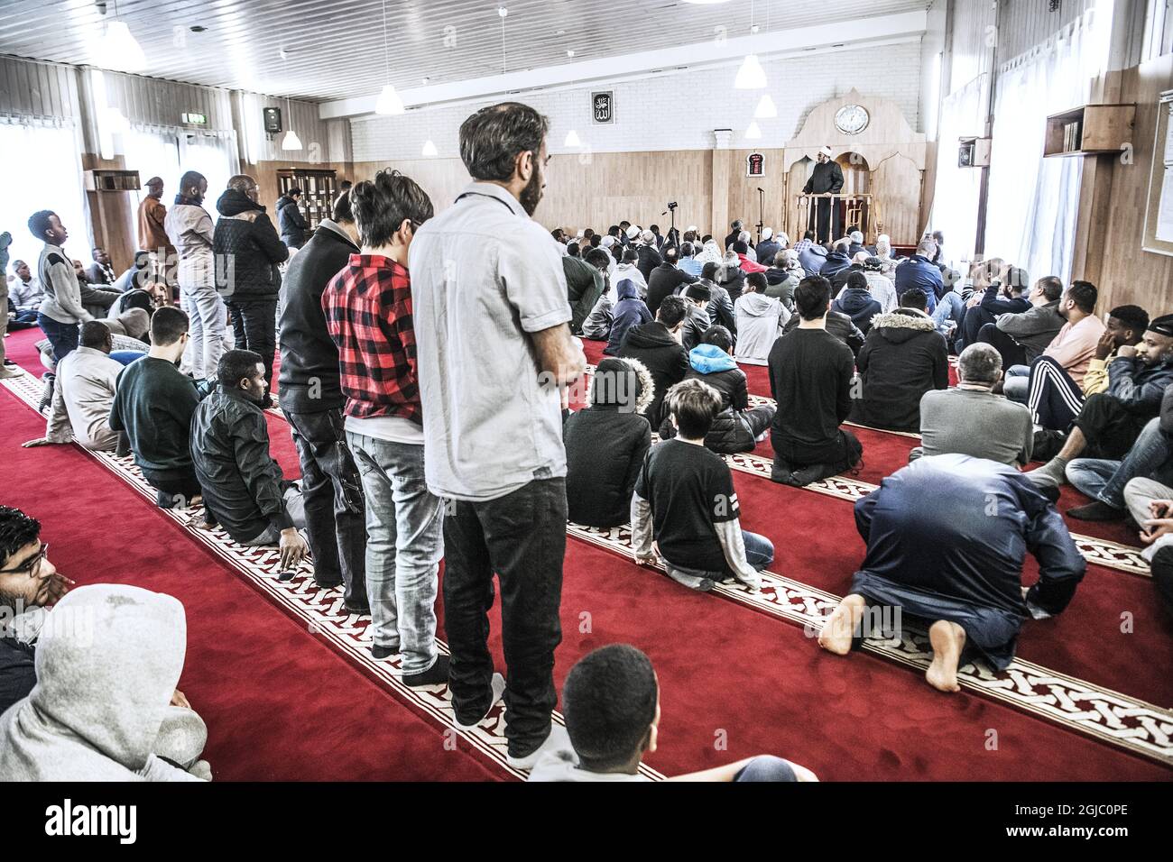 Jumu'ah prayer also known as Friday Prayer or Congregational Prayer in