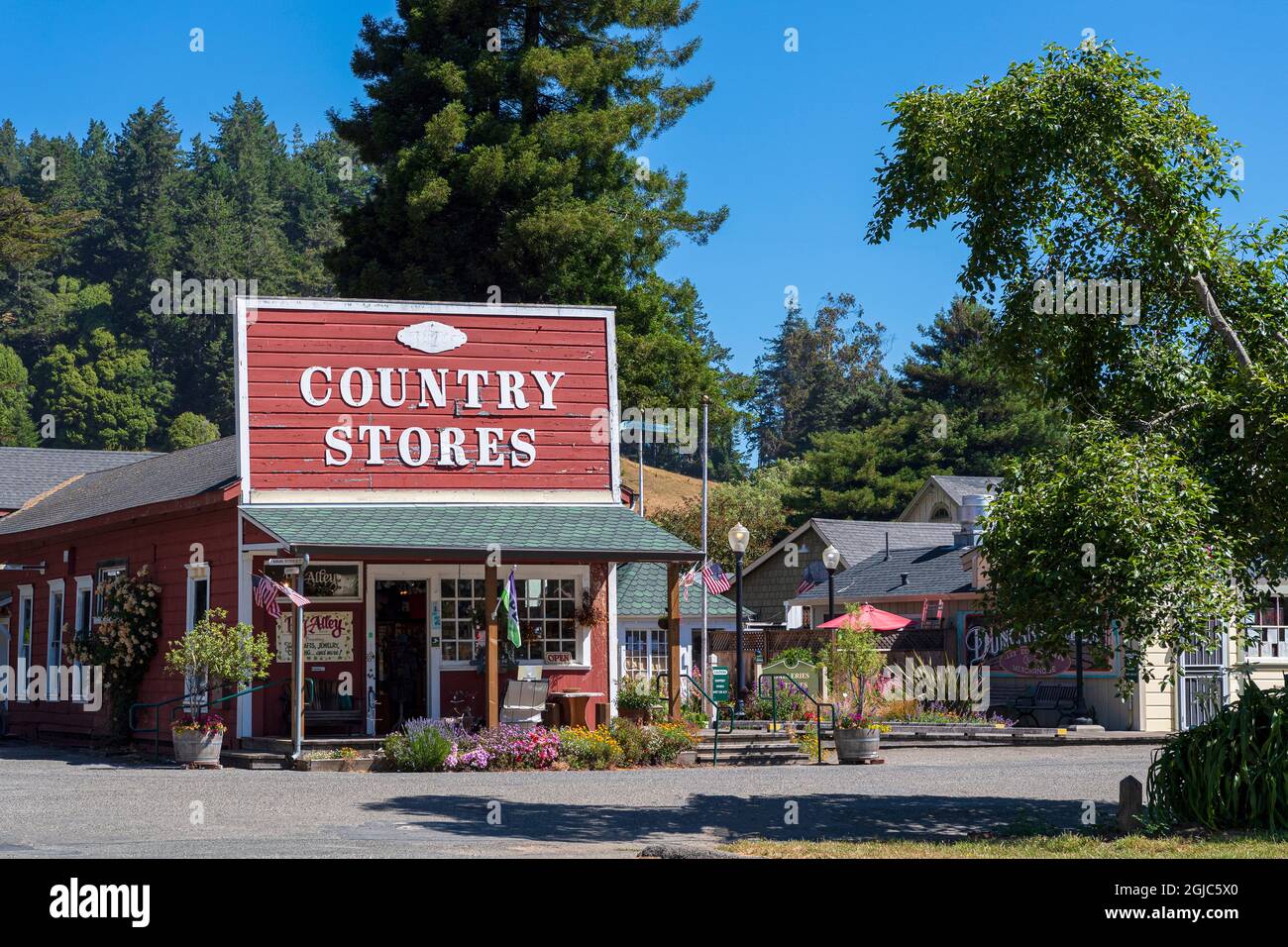 The Country Store of Duncan Mills, quaint lumber mill town on Russian