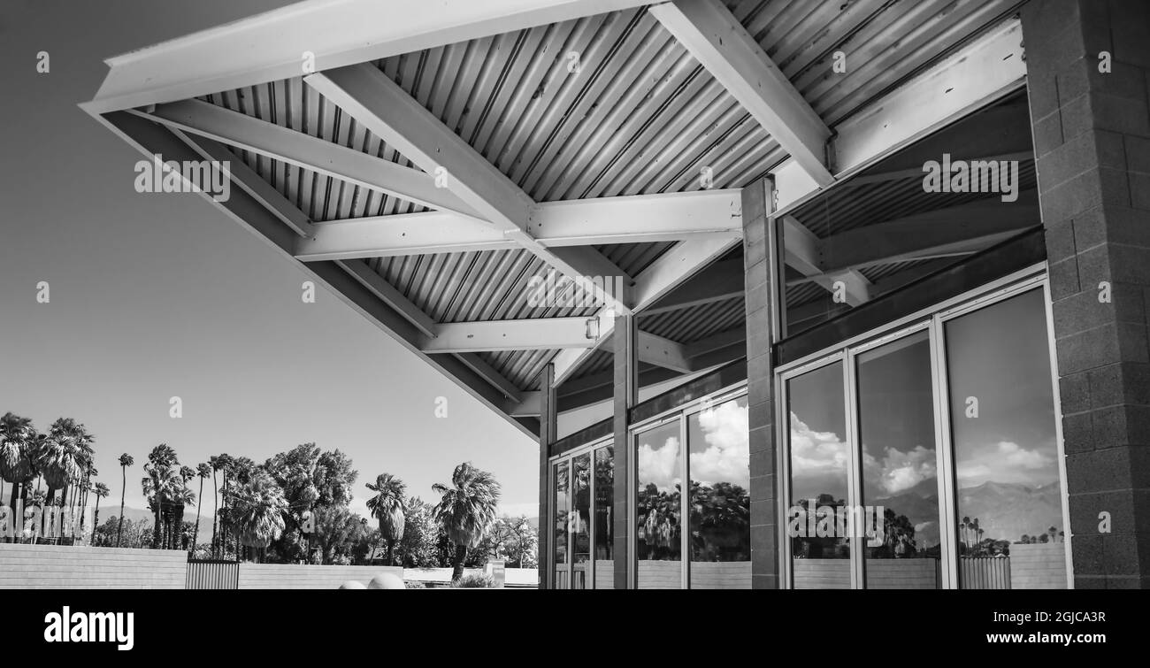 Palm Springs Visitor Center, Palm Springs, California Stock Photo Alamy