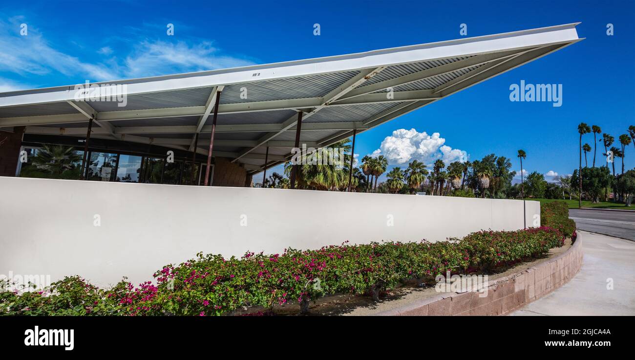 Palm Springs Visitor Center, Palm Springs, California Stock Photo Alamy