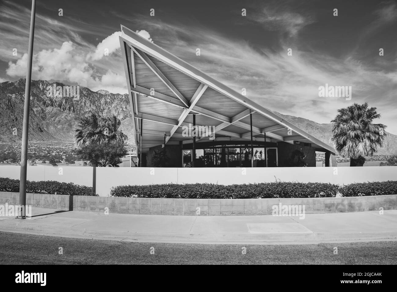Palm Springs Visitor Center, Palm Springs, California Stock Photo Alamy