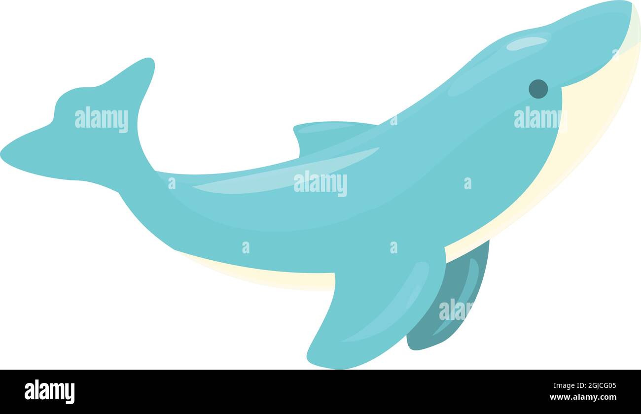 Dolphin fish icon cartoon vector. Sea animal. Aqua show Stock Vector Image  & Art - Alamy