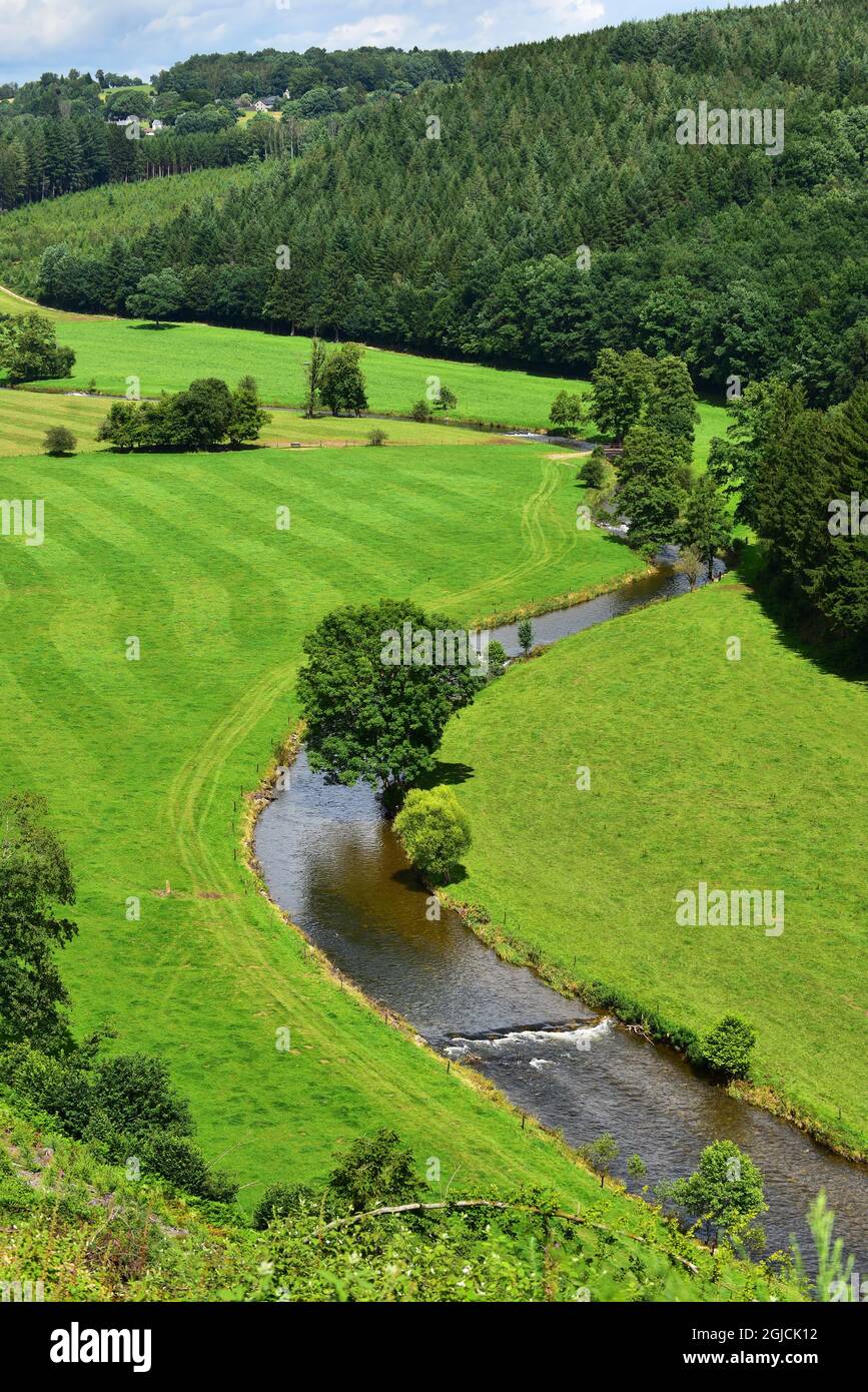 The Warche river Stock Photo